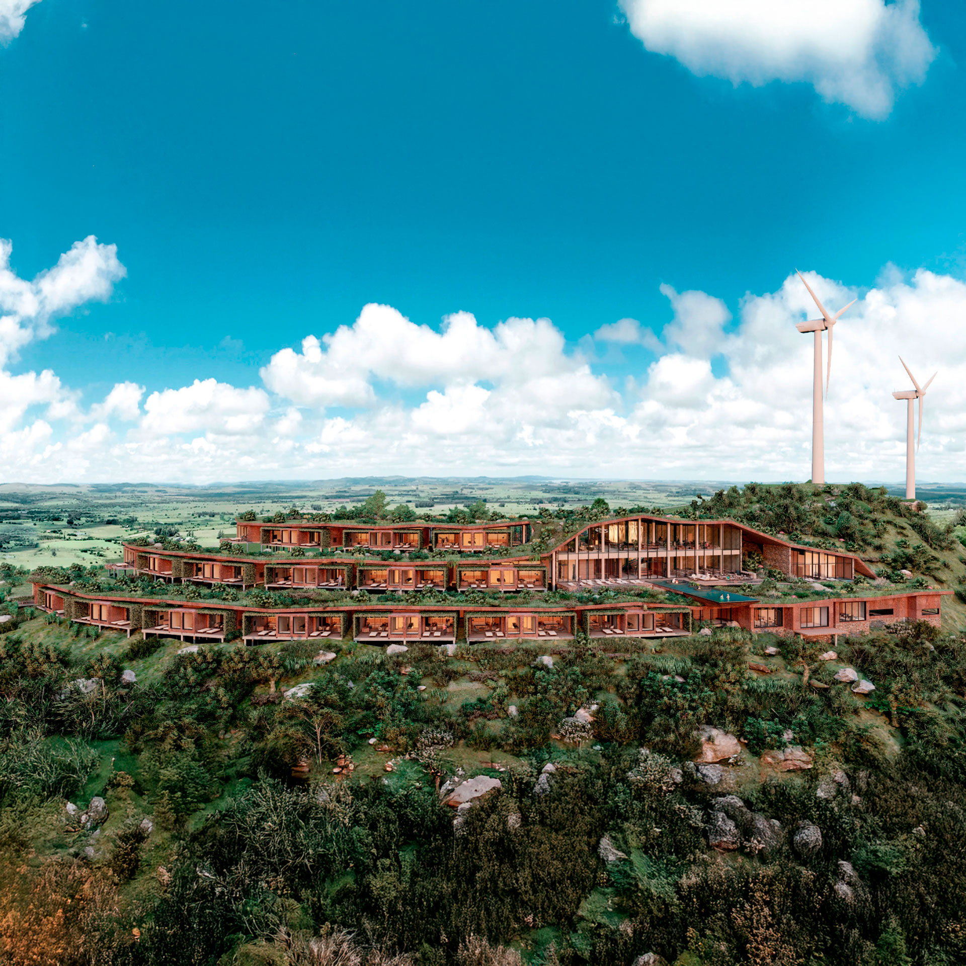 AKEN Viña Edén Wine Resort - Render